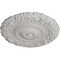 Ekena Millwork Marseille Ceiling Medallion (Fits Canopies up to 7 3/8"), Hand-Painted Ultra Pure White, 21"OD x 2"P CM21MAUWF - alternate 3